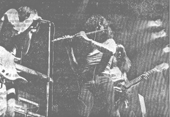 Golden Earring show photo March 26, 1971 Amersfoort - Grand Theatre ticket courtesy Hans Koele